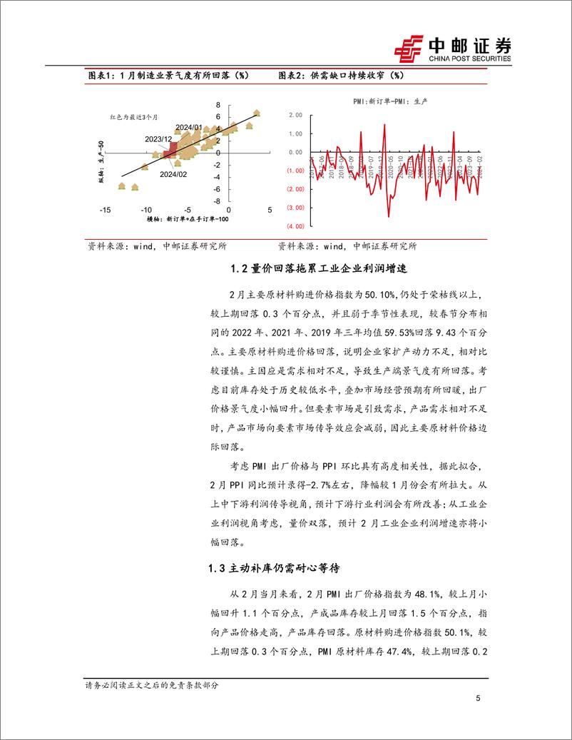 《宏观报告：PMI弱复苏，经济内生动力有待增强-20240301-中邮证券-13页》 - 第5页预览图