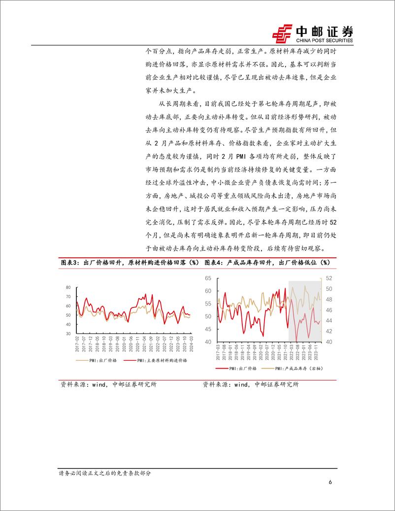 《宏观报告：PMI弱复苏，经济内生动力有待增强-20240301-中邮证券-13页》 - 第6页预览图