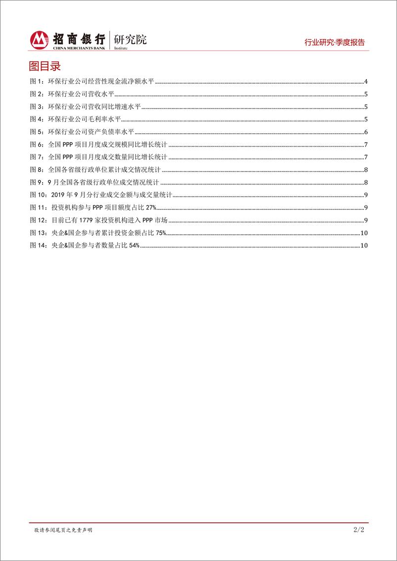 环保行业季度报告：新版《方案》明确提出企业分级管理制度-20191111-招商银行-14页 - 第4页预览图