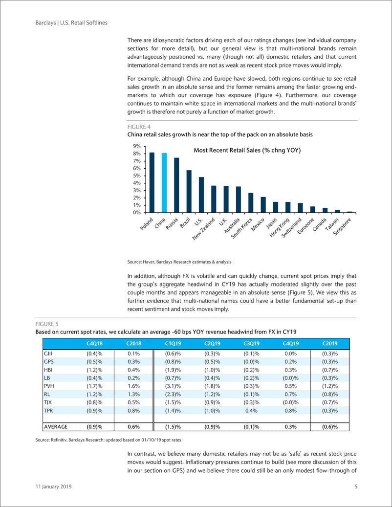 《巴克莱-美股-零售业-波动之中的美国零售业：转向质量-2019.1.11-45页》 - 第6页预览图