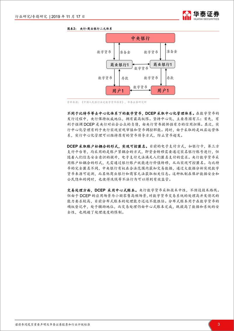 《计算机软硬件行业：解析央行数字货币-20191117-华泰证券-12页》 - 第4页预览图