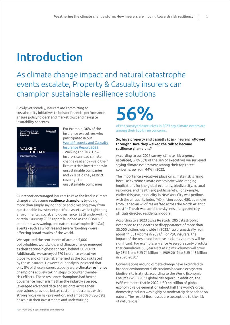 《Capgemini-抵御气候变化风暴：保险公司如何走向风险抵御能力（英）-2023-22页》 - 第3页预览图
