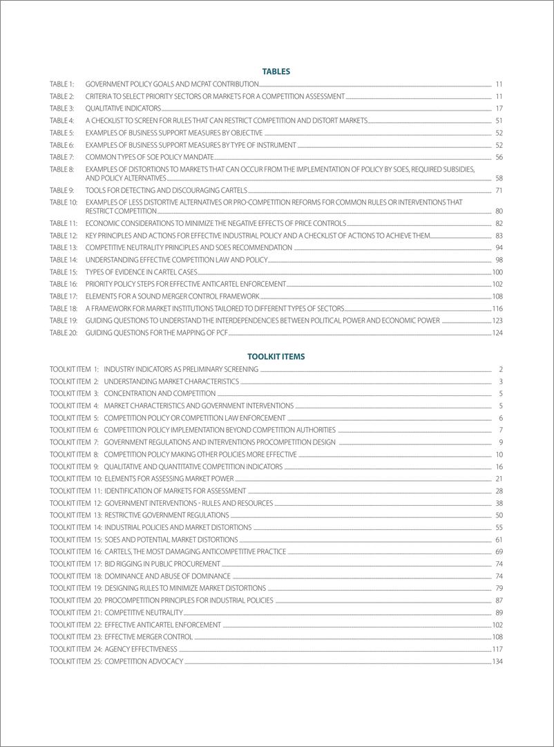 《世界银行-市场和竞争政策评估工具包（英）-160页》 - 第8页预览图