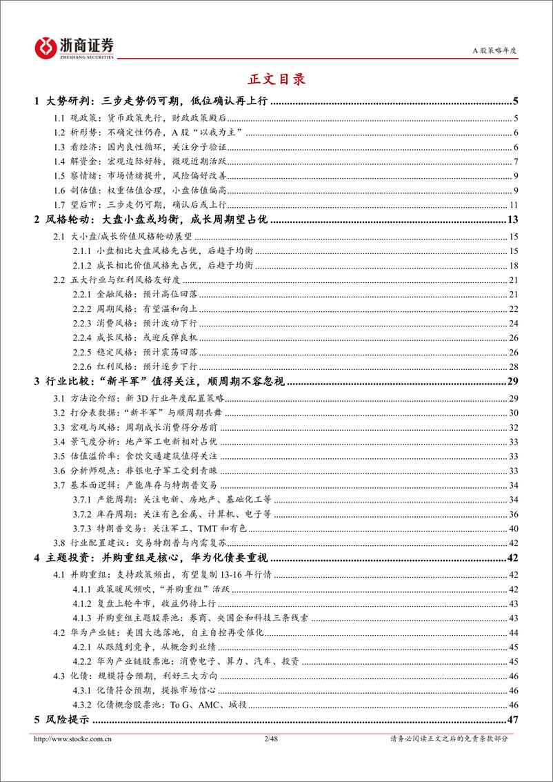 《2025年年度策略报告：坐看云起，胜在今朝-241119-浙商证券-48页》 - 第2页预览图