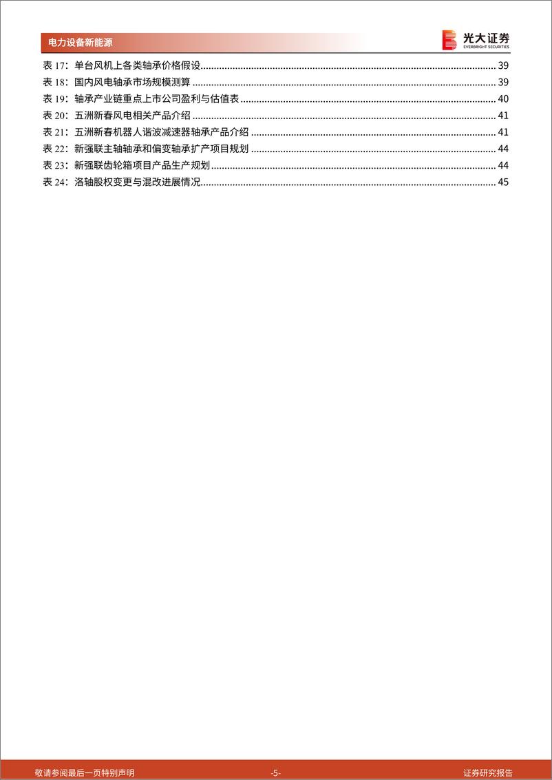 《人形机器人行业系列报告(六)-轴承：新领域新机遇，轴承国产化前景广阔-240307-光大证券-47页》 - 第5页预览图