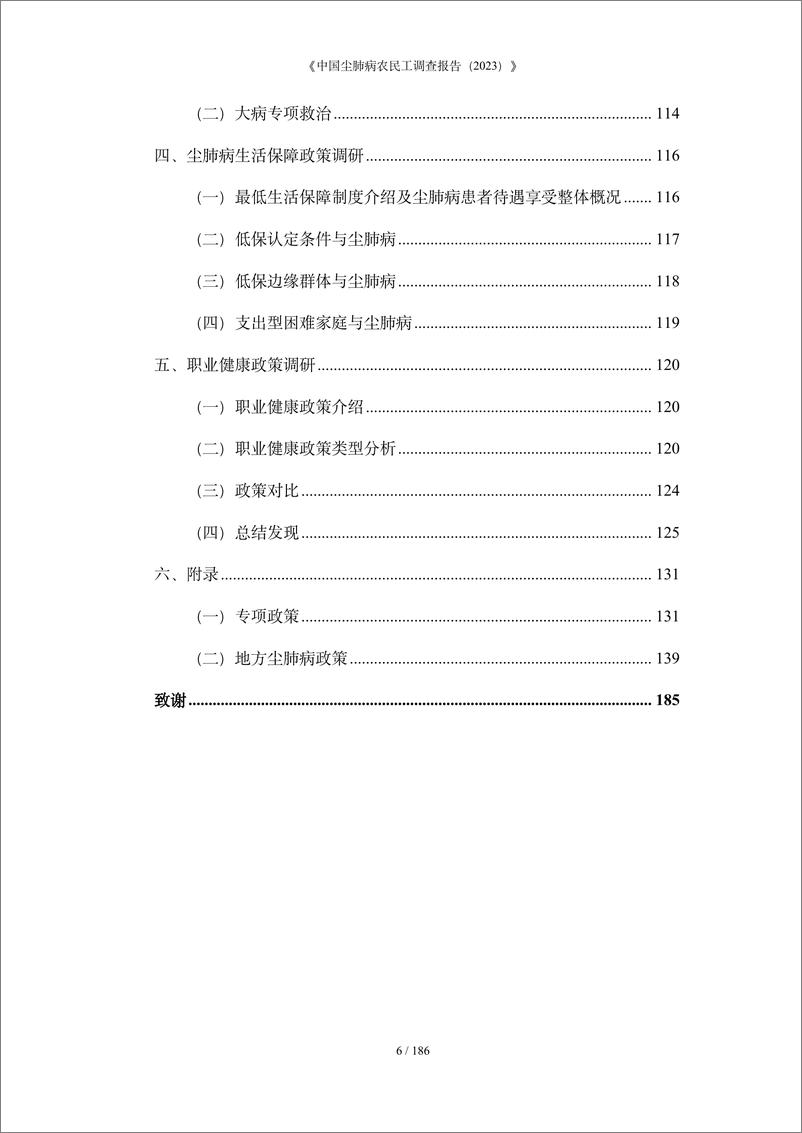 《2023中国尘肺病农民工调查报告》 - 第7页预览图