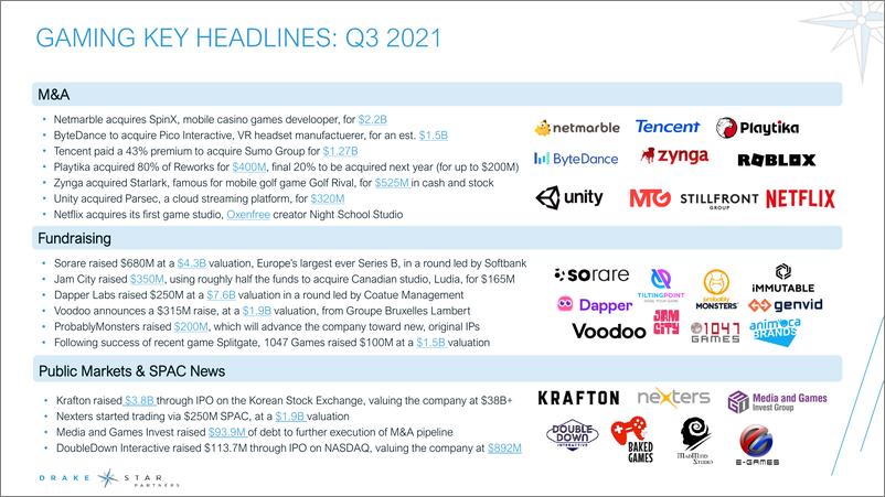 《2021年9月全球游戏行业报告》 - 第4页预览图