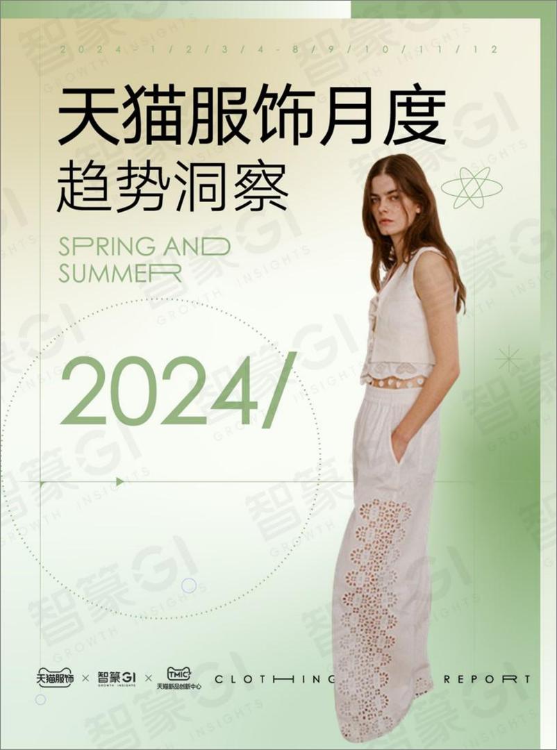 《2024天猫服饰月度趋势洞察-4月刊-智篆GI》 - 第1页预览图