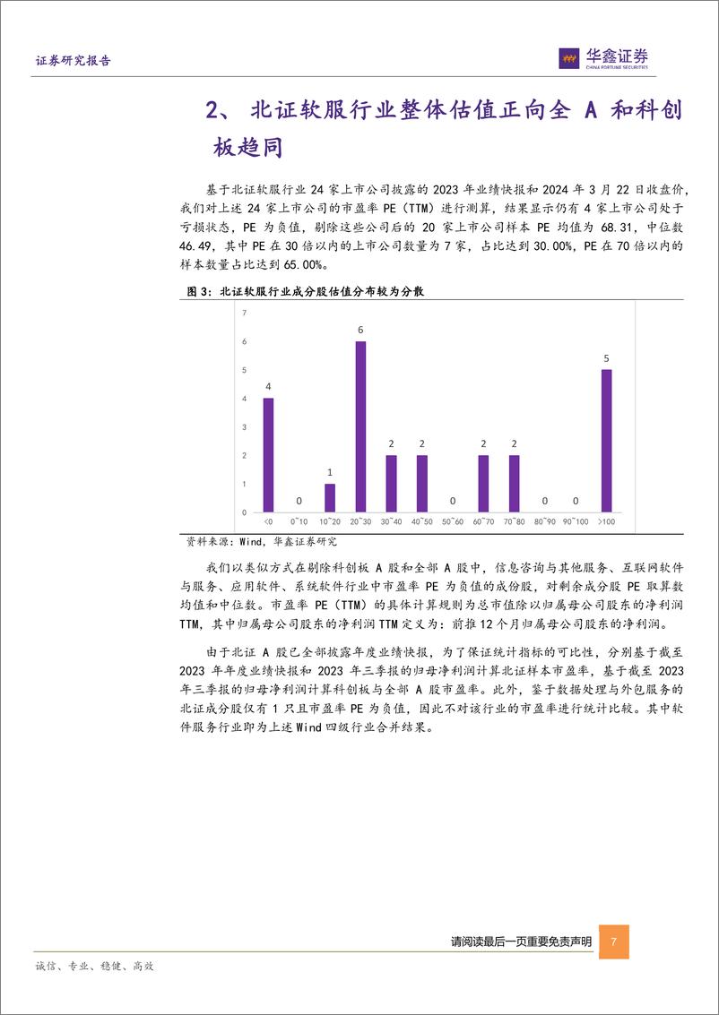 《北交所策略专题报告：北证软服指数表现强于大盘，重视板块内高增低估标的-240330-华鑫证券-59页》 - 第7页预览图