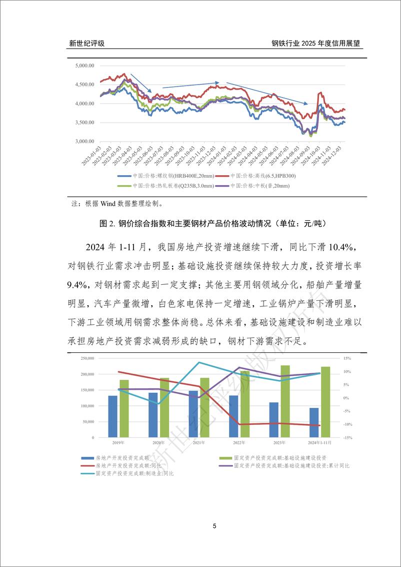 《新世纪资信评估-2024年钢铁行业信用回顾与2025年展望》 - 第5页预览图