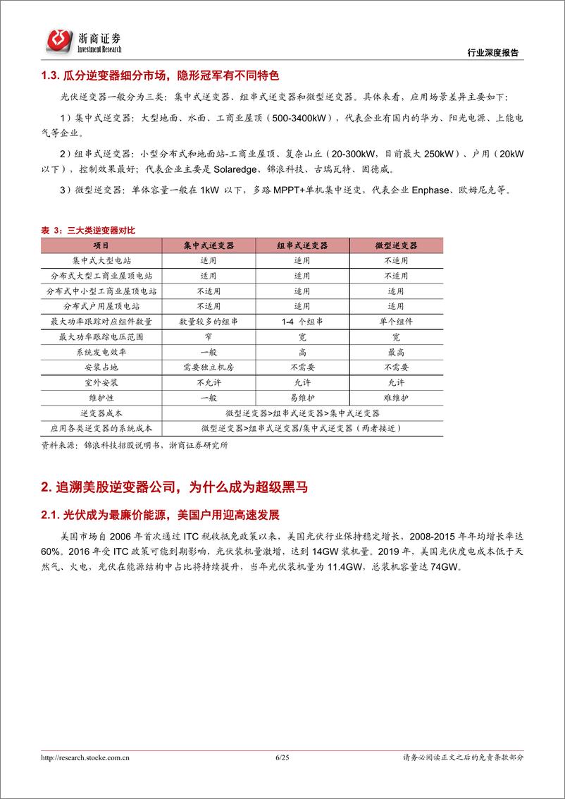 《电力设备与新能源行业光伏逆变器专题深度：美股逆变器，为何成黑马-20200325-浙商证券-25页》 - 第7页预览图