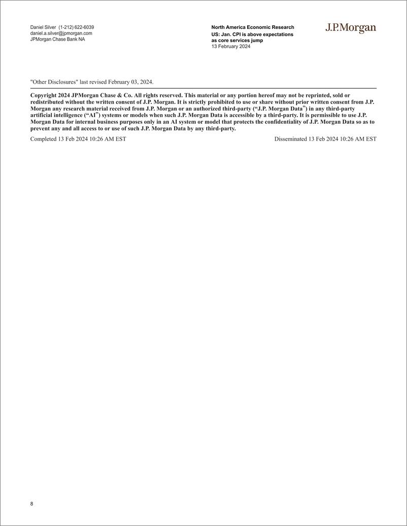 《JPMorgan Econ  FI-US Jan. CPI is above expectations as core services jump-106511566》 - 第8页预览图