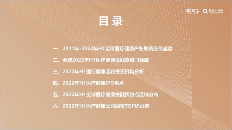 《动脉橙-2022年H1全球医疗健康产业资本报告-30页》 - 第5页预览图