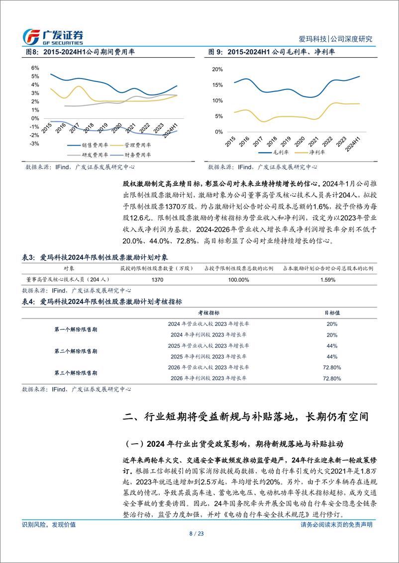 《爱玛科技(603529)电动两轮车领军者，稳步增长可期-250107-广发证券-23页》 - 第8页预览图