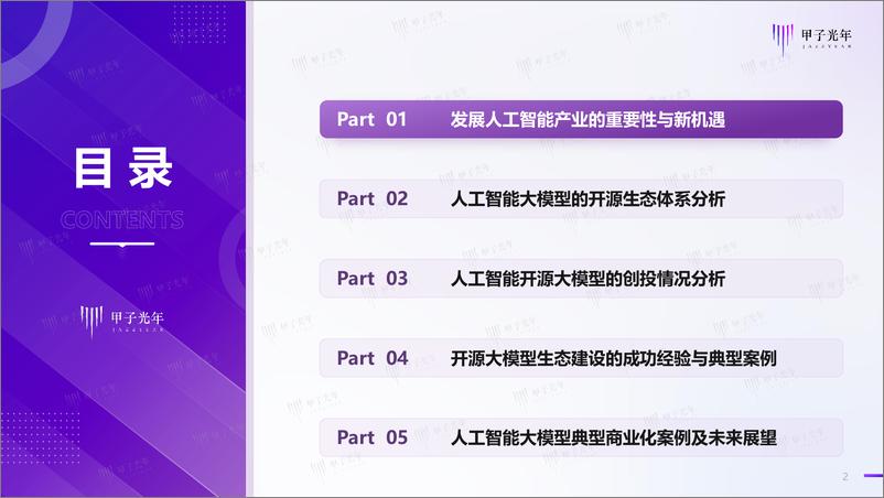 《2024人工智能开源大模型生态体系研究报告-甲子光年-2024.6-33页》 - 第2页预览图