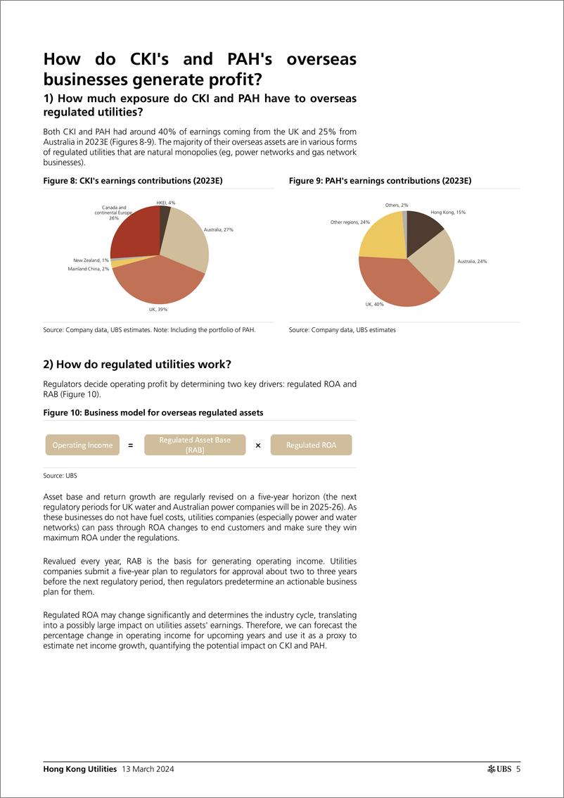 《UBS Equities-APAC Focus Hong Kong UtilitiesTurning point for overseas ...-107014489》 - 第5页预览图