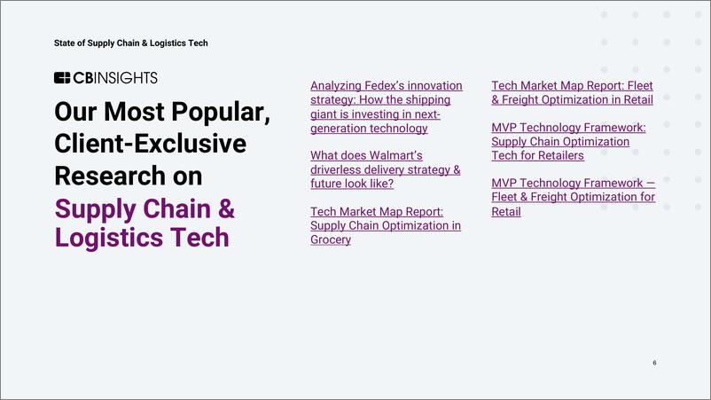 《Cbinsights-供应链与物流技术现状2022年第一季度报告（英）-2022-70页》 - 第7页预览图