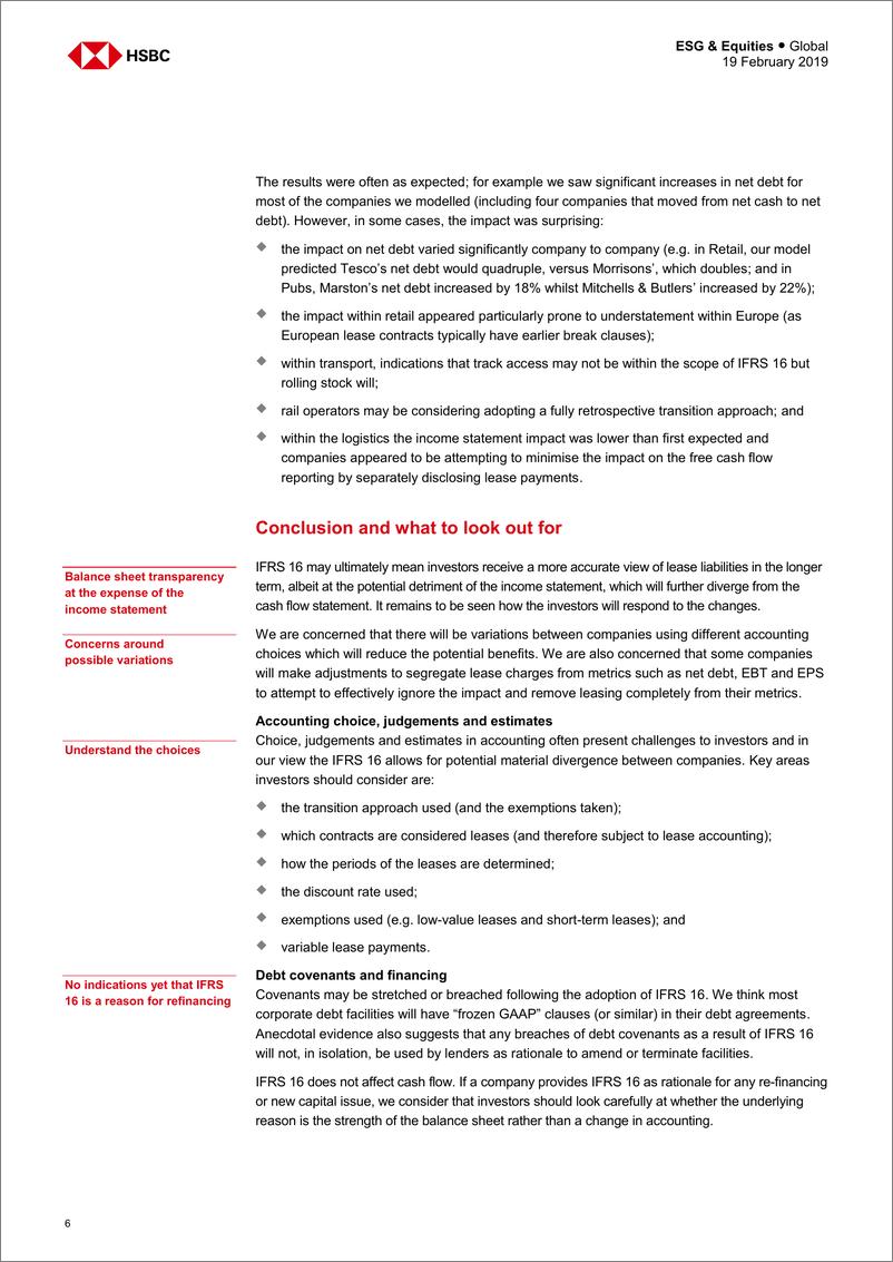《汇丰银行-全球-股票策略-IFRS 16：30年来最大的变化-2019.2.19-76页》 - 第7页预览图