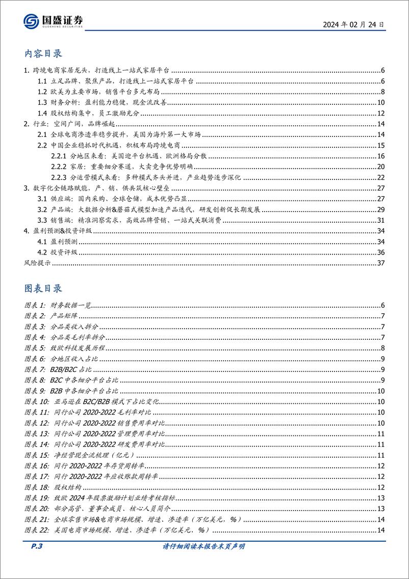 《深度报告-20240224-国盛证券-致欧科技-301376.SZ-品牌领数字化全链赋跨境家居龙头成长可382mb》 - 第3页预览图