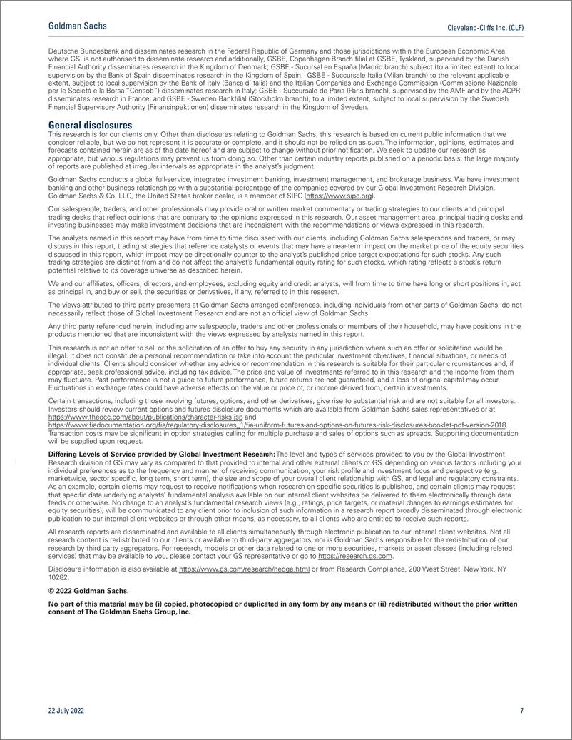 《Cleveland-Cliffs Inc. (CLF Contract renegotiations appear to be tracking well, cost pressures to persist but ease towards y...(1)》 - 第8页预览图