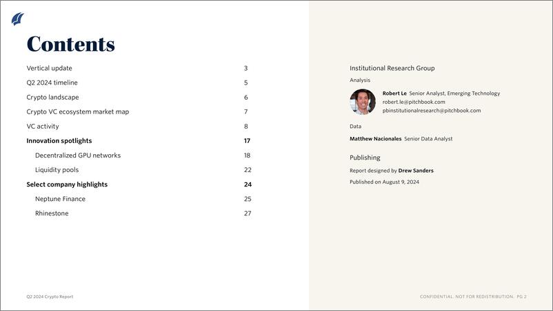 《PitchBook-2024年二季度加密货币报告（英）-2024-11页》 - 第2页预览图