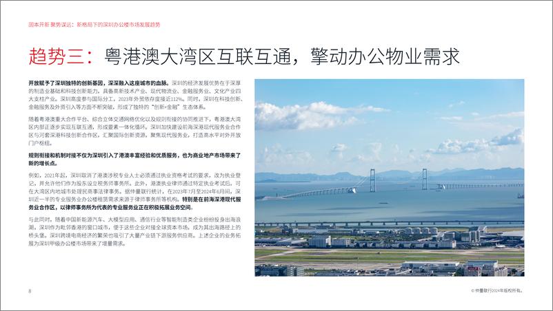 《2024固本开新聚势谋远新格局下的深圳办公楼市场发展趋势报告》 - 第8页预览图