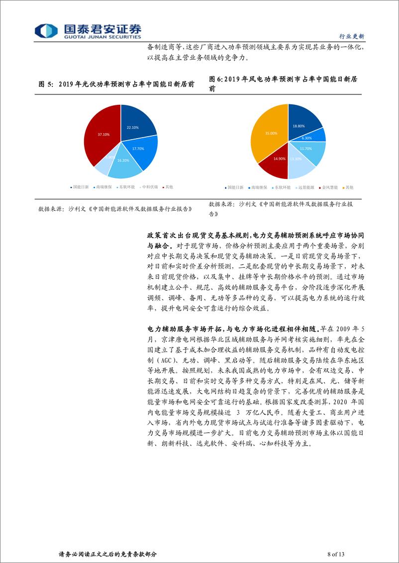 《计算机行业：电力现货时代开启，能源IT提速》 - 第8页预览图