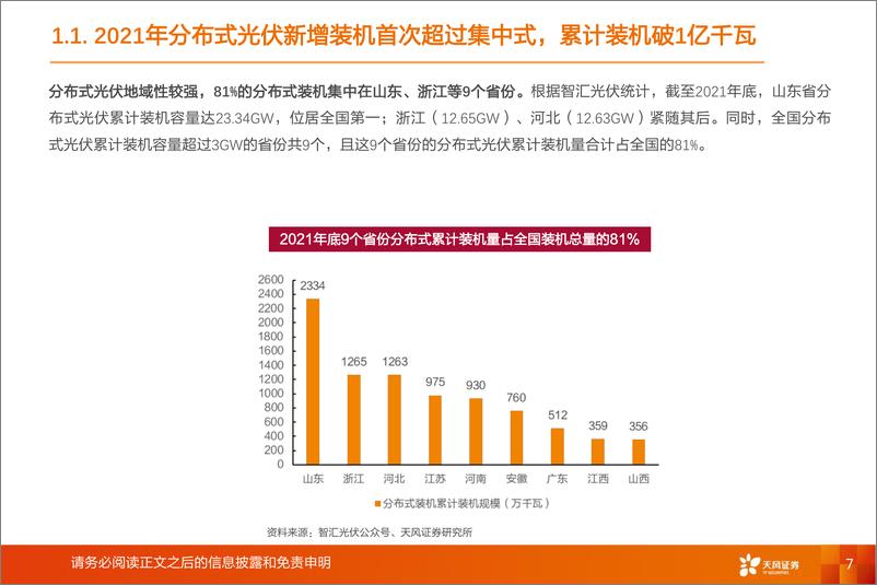 《公用事业行业新型电力系统系列报告之二：分布式光伏投资热潮再起，商业模式如何演变？-20220405-天风证券-44页》 - 第8页预览图