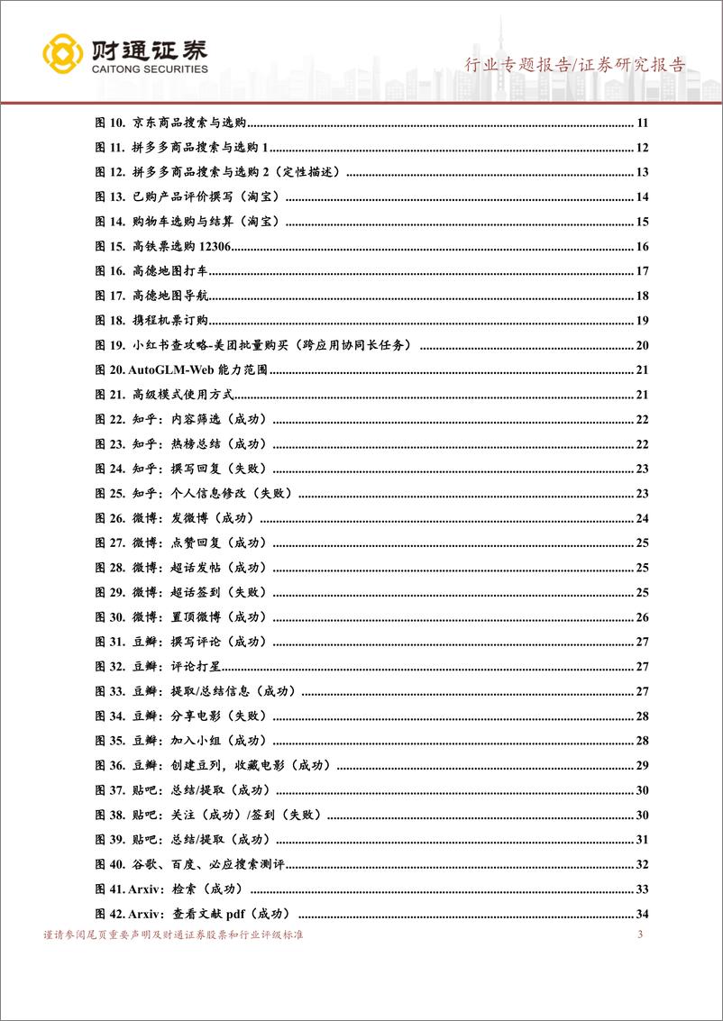 《计算机行业专题报告：智谱AutoGLM，人机交互范式的创新与探索-250107-财通证券-44页》 - 第3页预览图