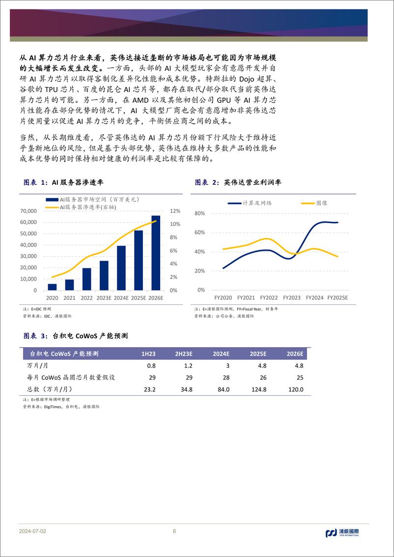 《全球AI算力行业首次覆盖：从云到端，云端协同，AI开启科技行业超级成长周期-240702-浦银国际-68页》 - 第6页预览图