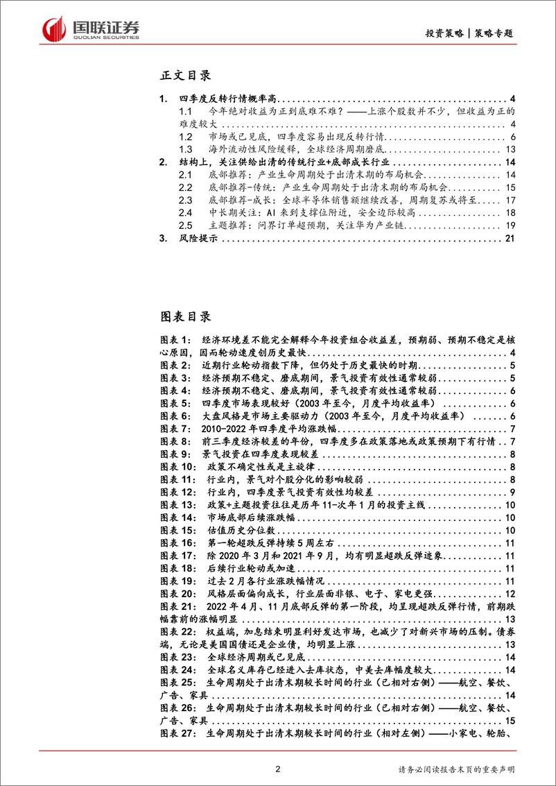 《A股11月策略观点：防守反击-20231101-国联证券-22页》 - 第3页预览图