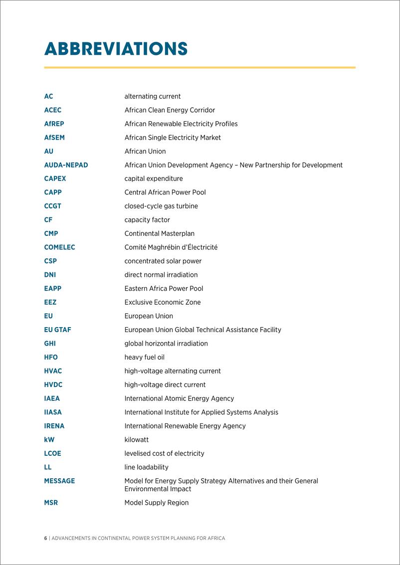 《IRENA-非洲大陆电力系统规划进展（英）-2024-54页》 - 第6页预览图