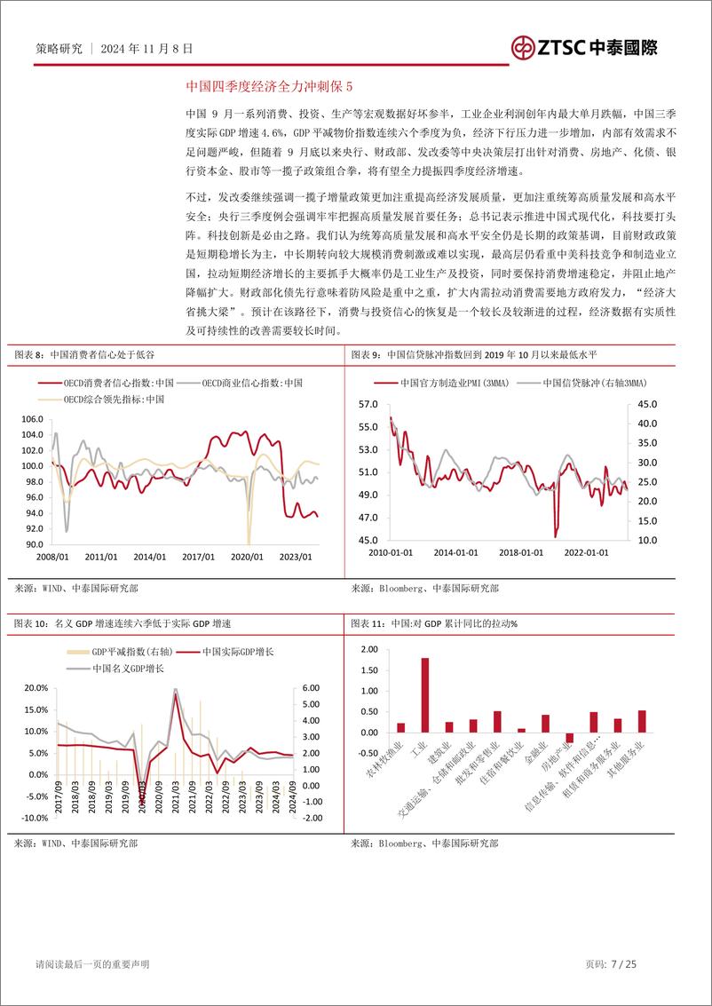 《2024年11月港股市场策略展望：“靴子落地”后，港股有望实现年末震荡上行的行情-241108-中泰国际-25页》 - 第7页预览图