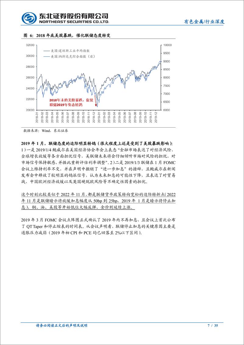 《有色金属行业深度报告：历史上首次降息前后金铜价格走势如何？-240806-东北证券-35页》 - 第7页预览图