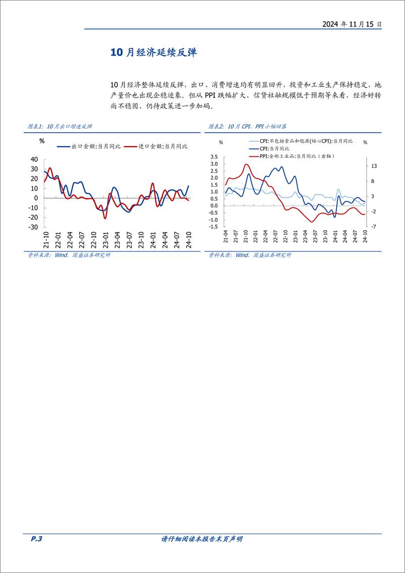 《宏观点评：10月消费和服务业超预期的背后-241115-国盛证券-12页》 - 第3页预览图