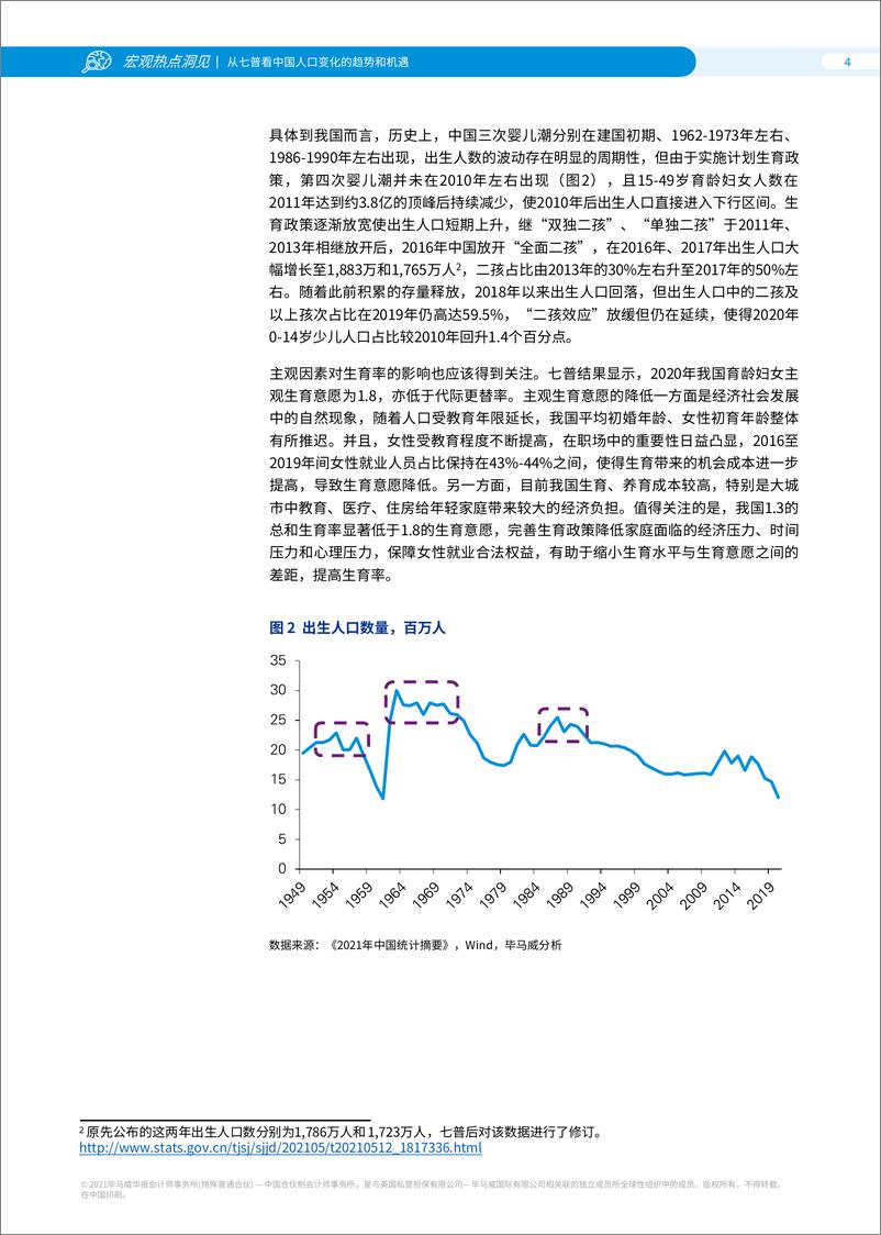 《从七普看中国人口变化的趋势和机遇-毕马威-2021.6-24页》 - 第6页预览图