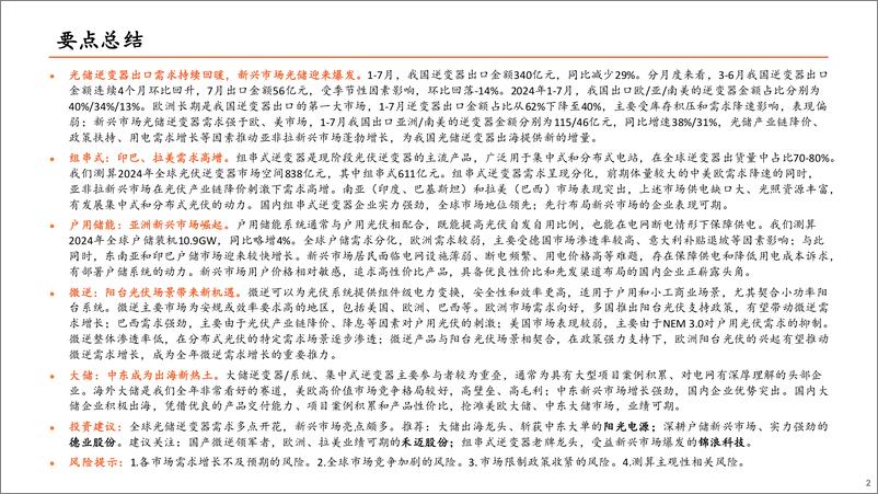 《平安证券-光储逆变器出海机遇全景解读》 - 第2页预览图