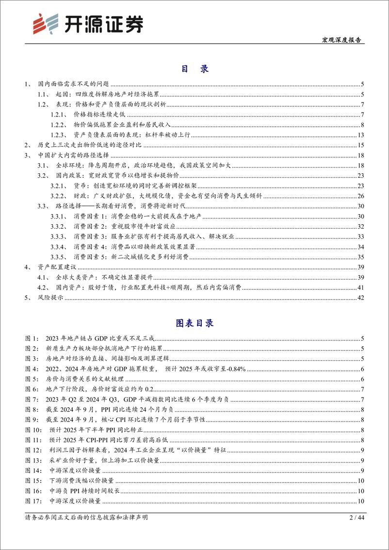 《2025年宏观展望：中国扩大内需的路径选择-241205-开源证券-44页》 - 第2页预览图