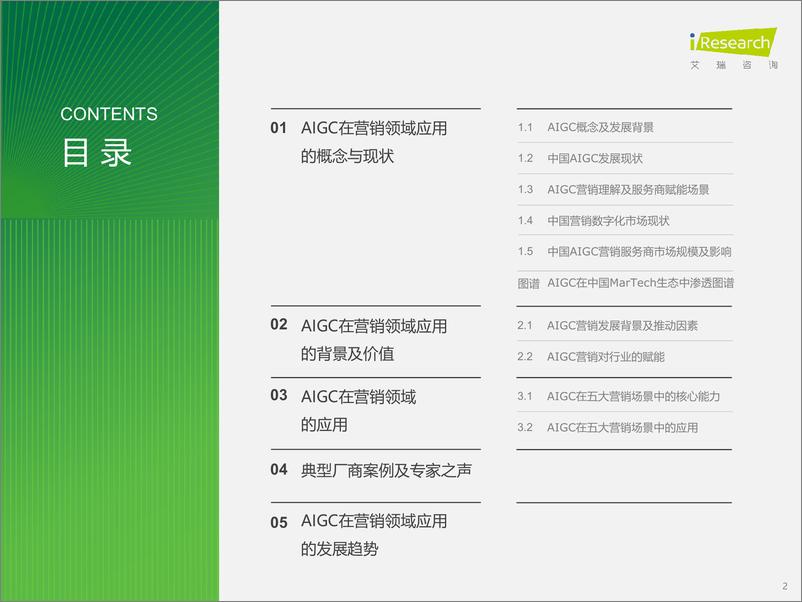 《【艾瑞咨询】2023年中国营销领域AIGC技术应用研究报告-51页》 - 第2页预览图