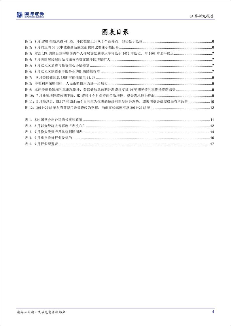 《策略9月月报：维稳行情，风格再平衡-20220828-国海证券-19页》 - 第5页预览图