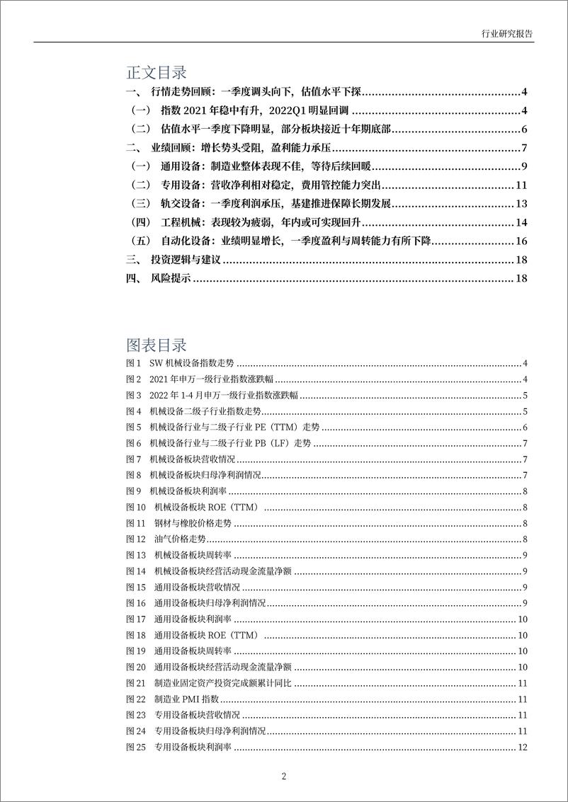 《机械设备行业2021年报与2022一季报综述：一季度业绩承压，关注新基建产业链机会-20220513-万和证券-19页》 - 第3页预览图