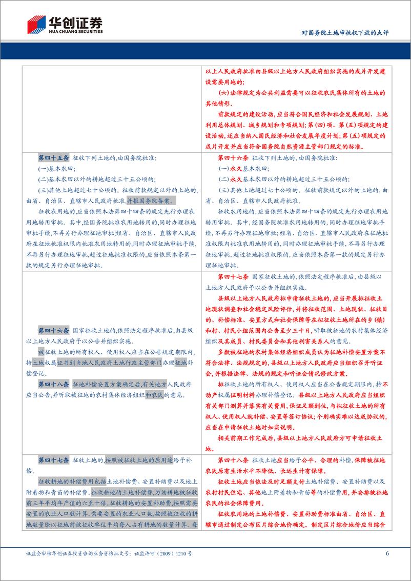 《房地产行业对国务院土地审批权下放的点评：农用地转性审批权下放，优势地区获更大发展空间-20200312-华创证券-21页》 - 第7页预览图