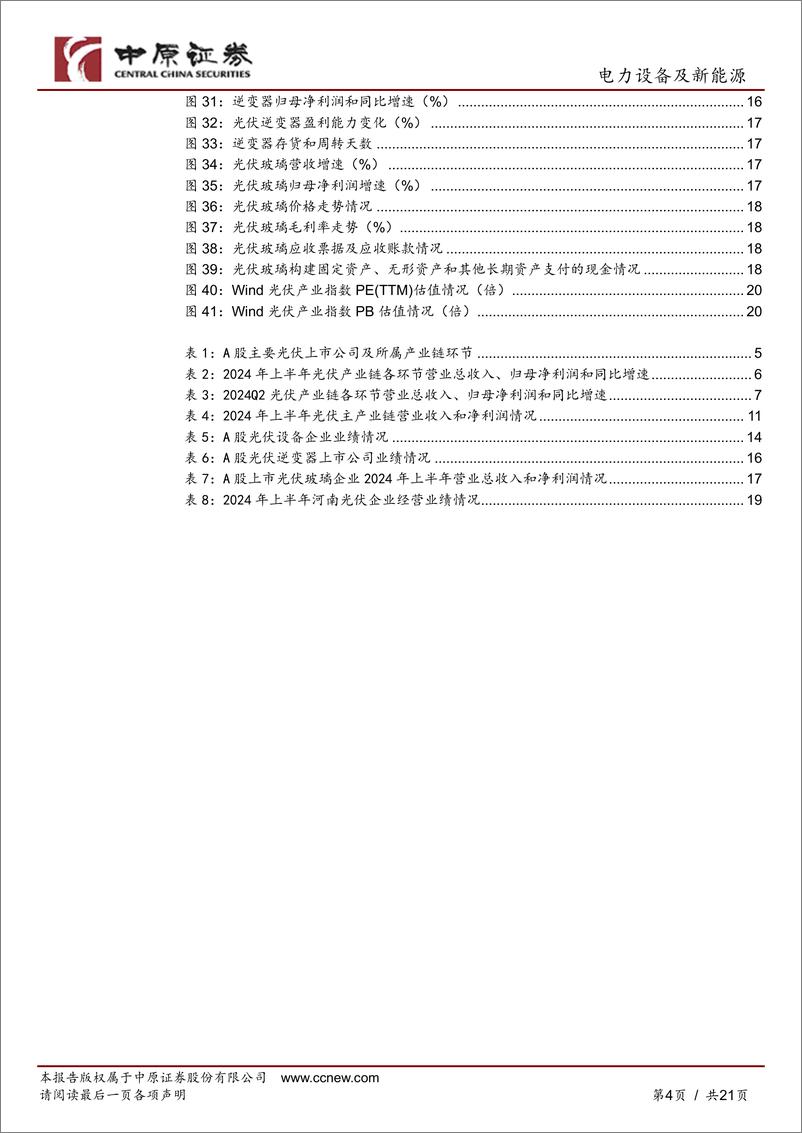 《光伏行业2024年中报总结：业绩低谷，尚待出清-241028-中原证券-21页》 - 第4页预览图