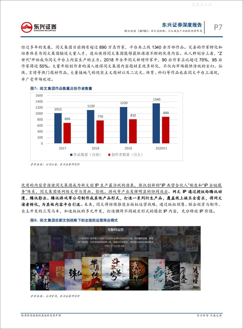 《2021年  【28页】互联网商业模式创新系列研究报告-新文创战略：泛文娱全产业链的经营布局》 - 第7页预览图