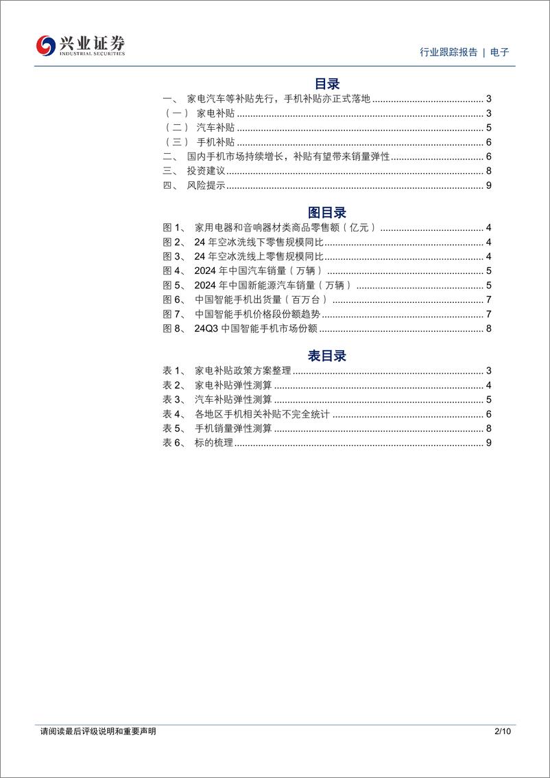 《电子行业手机专题：手机国补正式落地，看好国内手机产业链-250104-兴业证券-10页》 - 第2页预览图