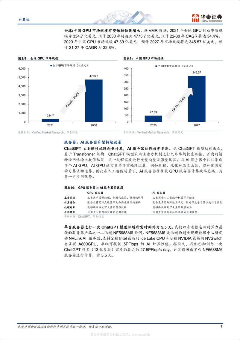 《计算机-从ChatGPT看算力产业机遇-230213》 - 第7页预览图