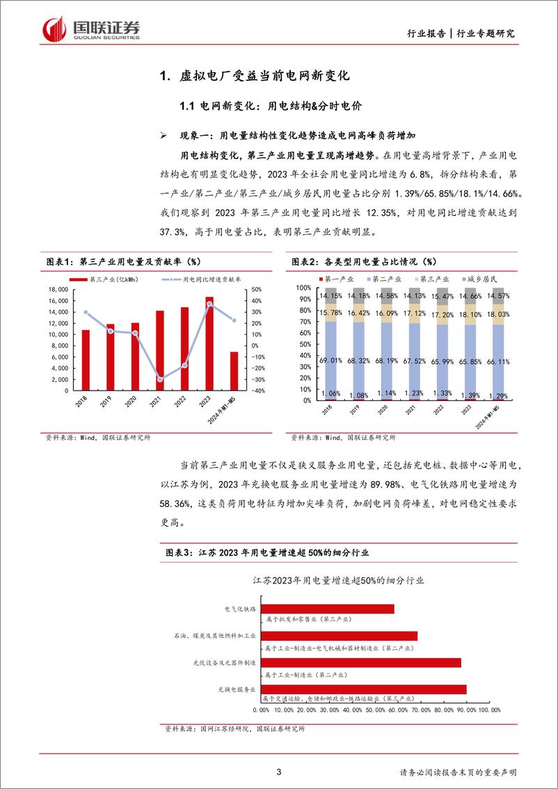 《国联证券-电力设备行业专题研究：收益机制有望拓展，虚拟电厂加速成长》 - 第3页预览图