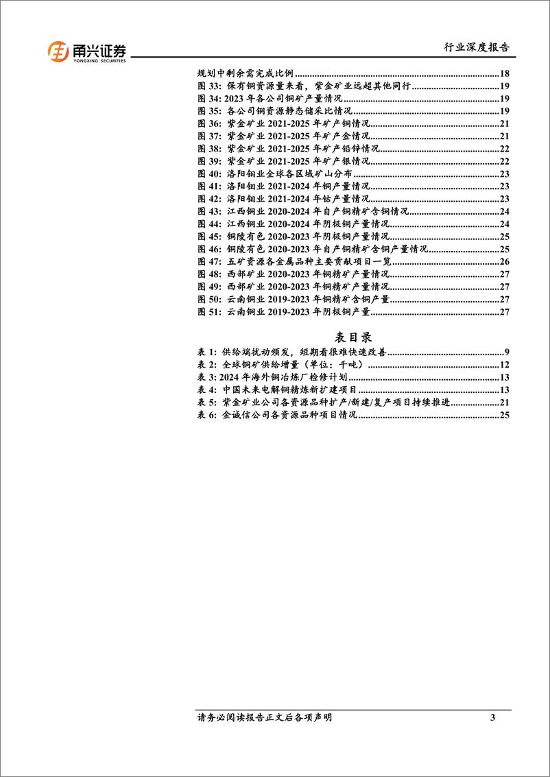 《铜行业深度报告-供需视角：历史新高或是起点，看好未来长期表现-241113-甬兴证券-30页》 - 第2页预览图