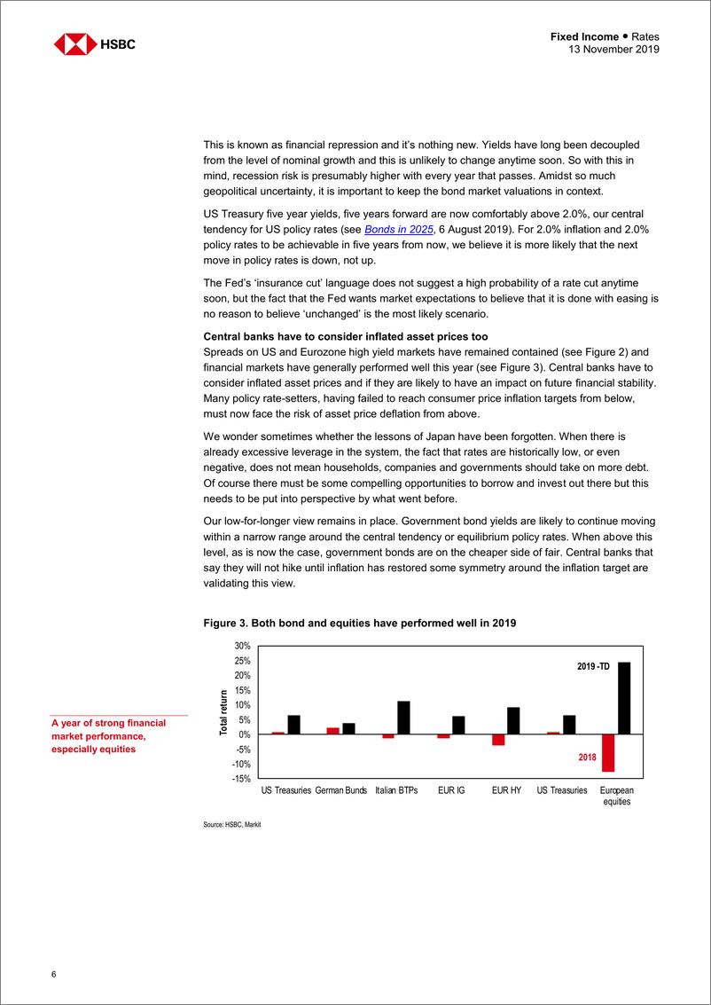 《汇丰银行-全球-投资策略-全球固定收益资产组合策略-2019.11.13-32页》 - 第7页预览图