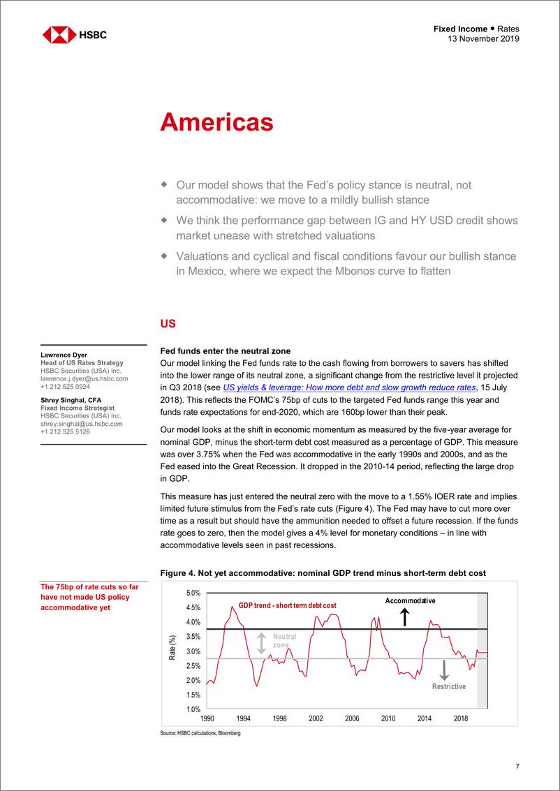 《汇丰银行-全球-投资策略-全球固定收益资产组合策略-2019.11.13-32页》 - 第8页预览图